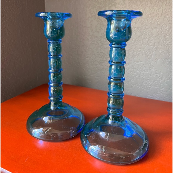 vintage candle holders - Picture 4 of 8